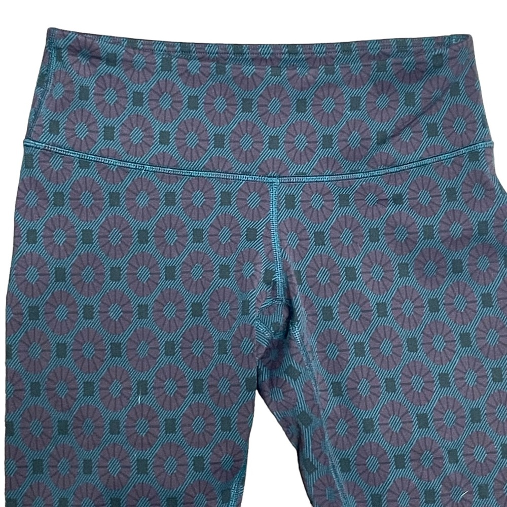 Lululemon Wunder Under Leggings Pant Full-On Luon Circle Geo W5H79S Women's 4